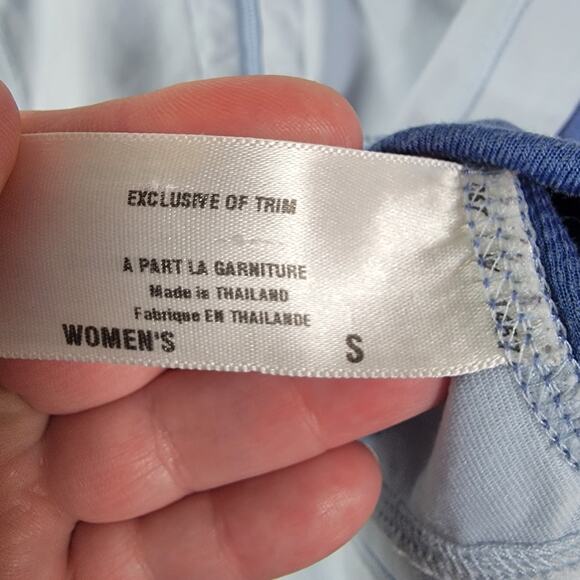 Patagonia Womens Blue Two Tone Full Zip Jacket Size Small - Picture 4 of 10